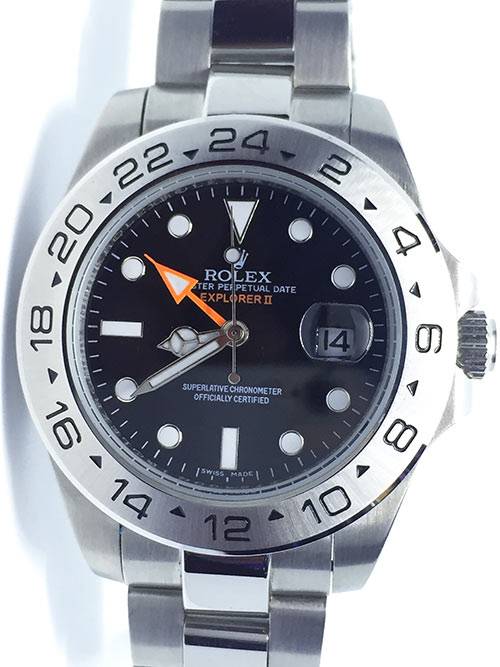 Replica Uhr Rolex Explorer 01 (39mm) 216570 (schwarzes Zifferblatt) Oystersteel Edelstahl 316L Automatikwerk