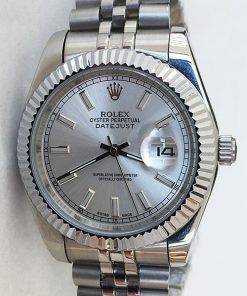 Replica Uhr Rolex Datejust 27 (41 mm) 126334 Jubilee band (Graues Zifferblatt) Edelstahl 316L Automatikwerk