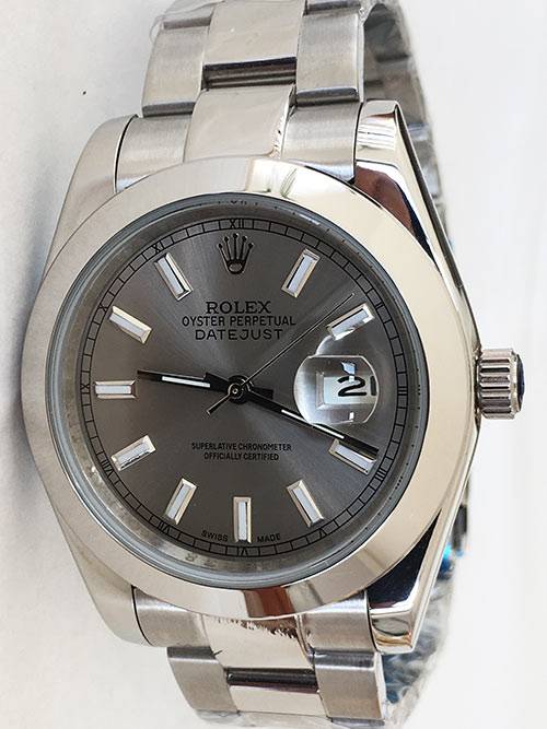 Replica Uhr Rolex Datejust 29 (41 mm) 126300 Oyster band (Graues Zifferblatt) Edelstahl 316L Automatikwerk