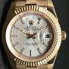 Replica Uhr Rolex Day-Date 09 (40 mm) Weißes Zifferblatt (President band) Gold Edelstahl 316L Gold Automatikwerk