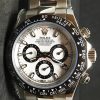 Replica Uhr Rolex Daytona 08 cosmograph (40 mm) 116500LN (weißes Zifferblatt) Oystersteel Edelstahl 316L Automatikwerk