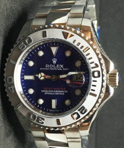 Replica Uhr Rolex Yacht master 06 (40mm) 126622 Blaues Zifferblatt Edelstahl 316L Automatikwerk