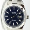 Replica Uhr Rolex Datejust 19 (40 mm) 126300 Oyster band (Blaues Zifferblatt) Edelstahl 316L Automatikwerk